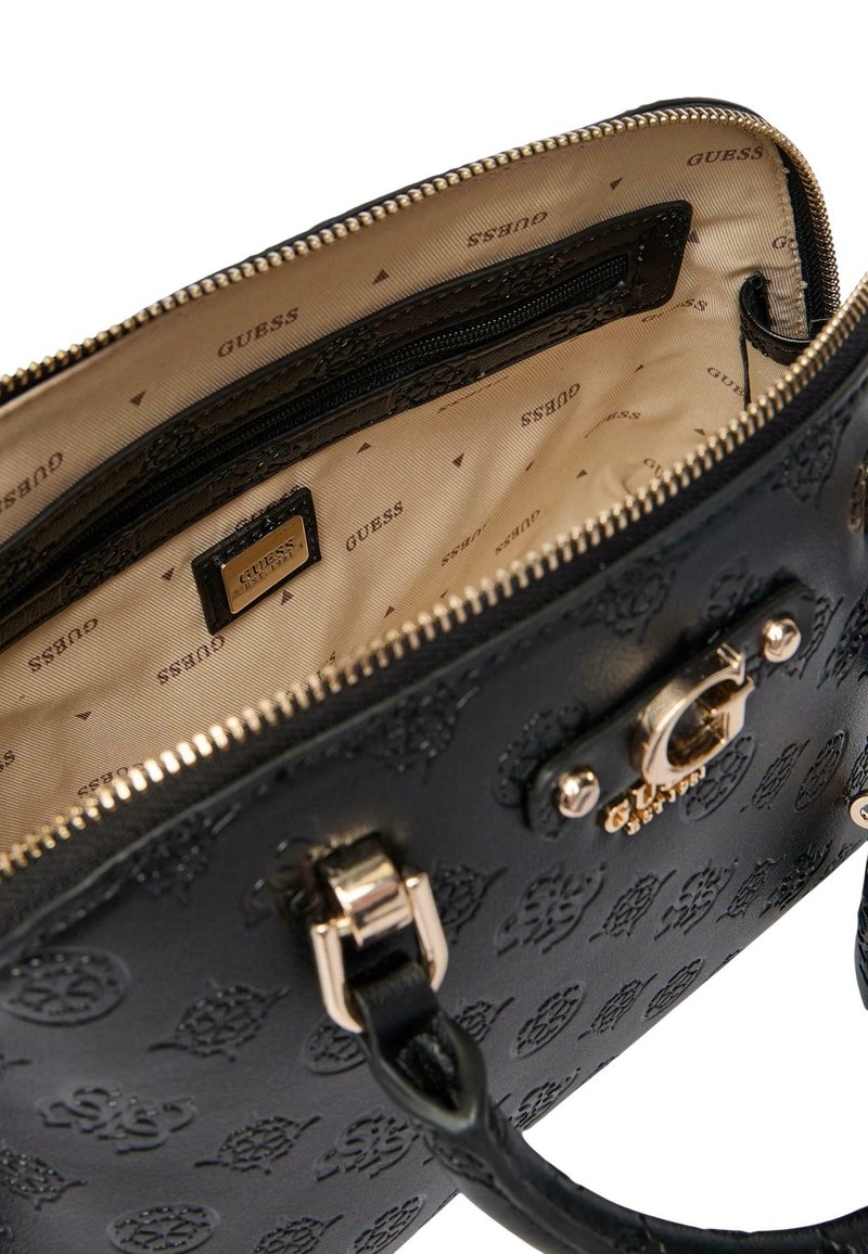 Borsa GUESS DIDI Society Satchel Colore Dove Logo - Media, In Ecopelle, Tracolla Regolabile