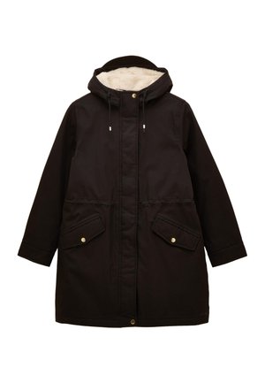 Tom Joule, REGULAR FIT  PORTWELL LINED WITH HOOD - Parkaer - black