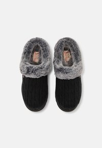 Skechers Wide Fit KEEPSAKES - Papucsok - black