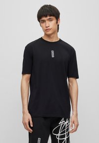 HUGO DANDEN - Basic T-shirt - black