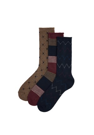 Ysabel Mora, PACK 3 CALCETINES TÉRMICOS SIN PUÑO ESTAMPADOS VARIADOS - Calcetines - multi-coloured