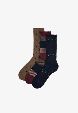 Ysabel Mora, PACK 3 CALCETINES TÉRMICOS SIN PUÑO ESTAMPADOS VARIADOS - Calcetines - multi-coloured