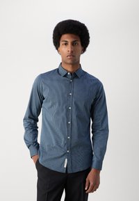 Scotch & Soda SEASONAL ESSENTIALS STRIPED SHIRT - Formāls krekls - night