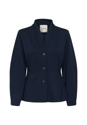 Soaked in Luxury, SLMARIGOLD PEPLUM - Blazer - Dark blue