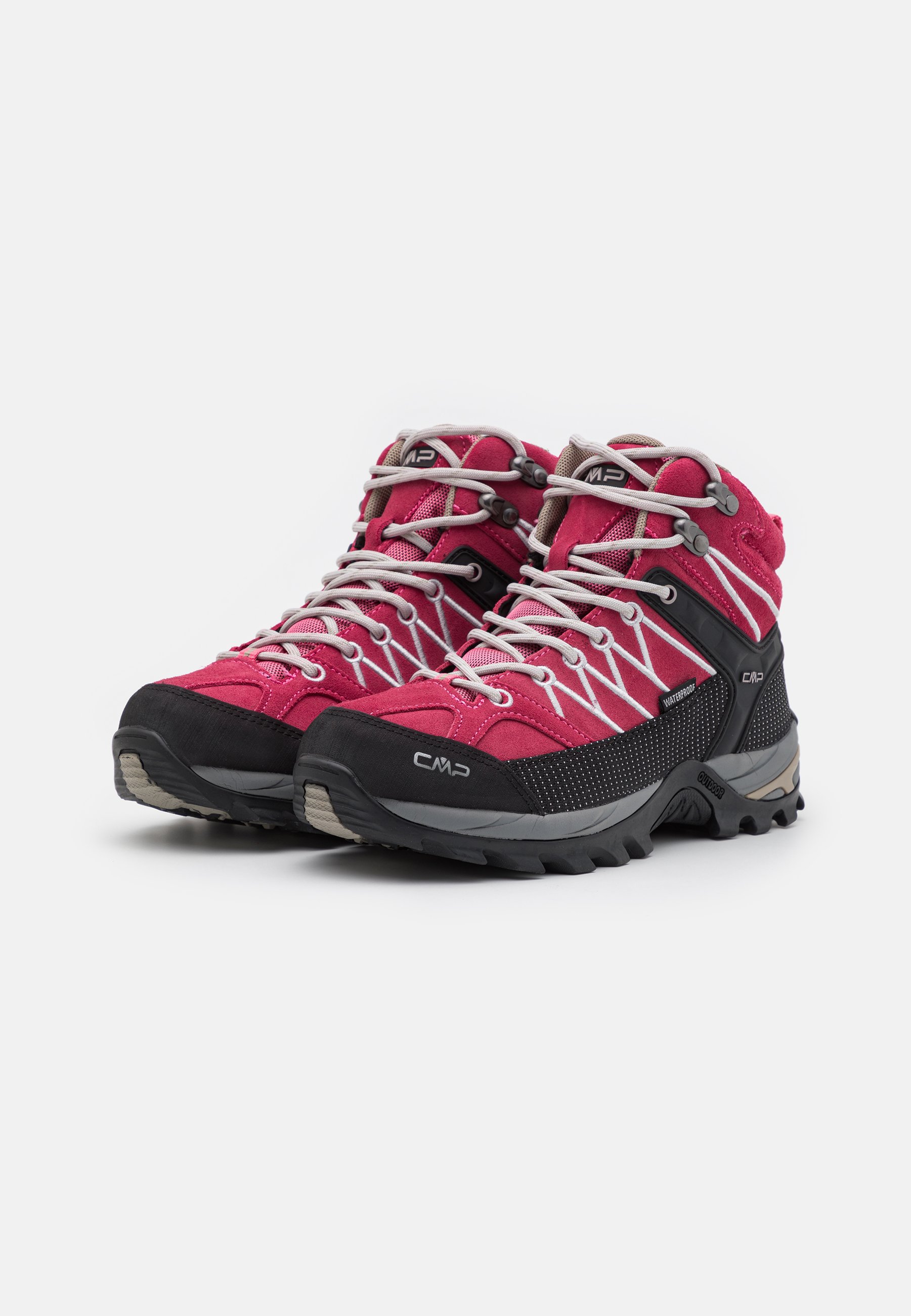 CMP RIGEL MID TREKKING SHOE WP - Scarpa da hiking - rose/sand/rosa -  Zalando.it