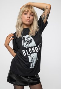 Paradiso Clothing DEBBIE HARRY OPEN MIC - Print T-shirt - black