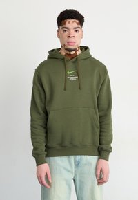 Nike Sportswear HOODIE - Camisola - cargo khaki