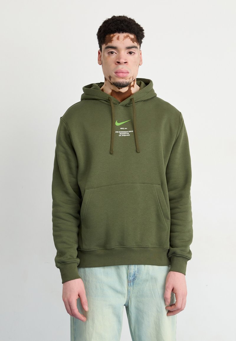 Nike Sportswear HOODIE - Camisola - cargo khaki