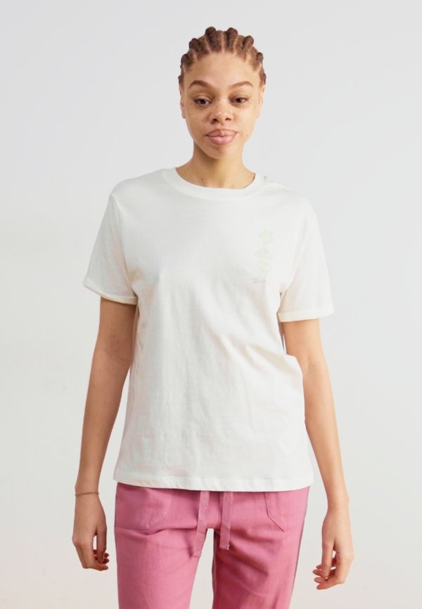 OCEAN ART - Print T-shirt - egret3