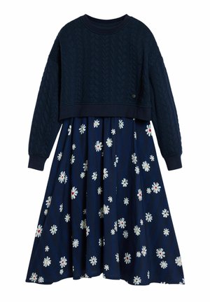 FLORAL - Day dress - blue