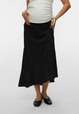 MAMALICIOUS ROCK HOHE TAILLE KURZER ROCK - A-snit nederdel - black