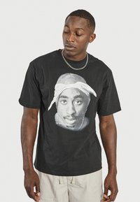 Redefined Rebel MATEO TEE - Tričko s potlačou - black