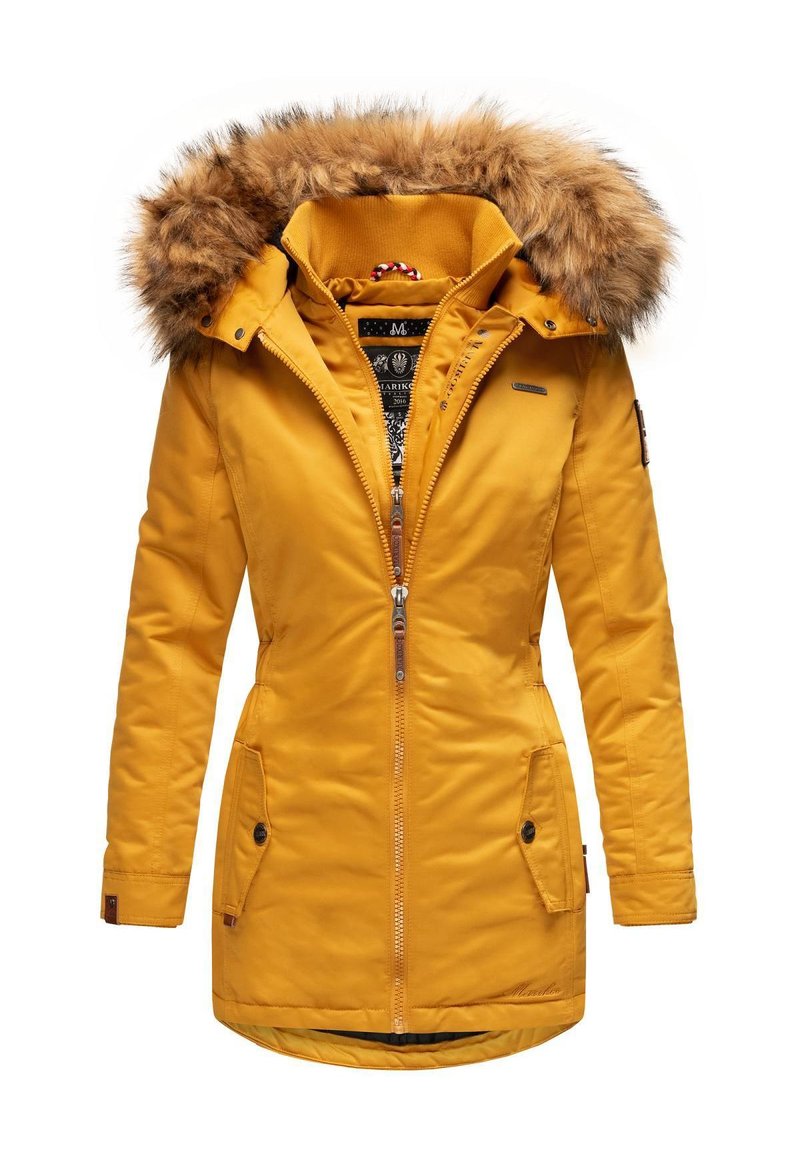 Parka Marikoo Sanakoo Marikoo SANAKOO Wintermantel Yellow/gelb Zalando