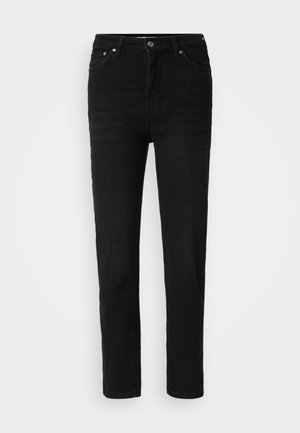 Gina Tricot COMFY MOM - Jeans Tapered Fit - black