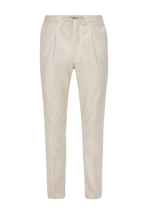 s.Oliver BLACK LABEL ELASTIKBUND - Broek - wollweiß