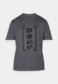 TEE ICONIC - Majica kratkih rukava s printom - dark grey