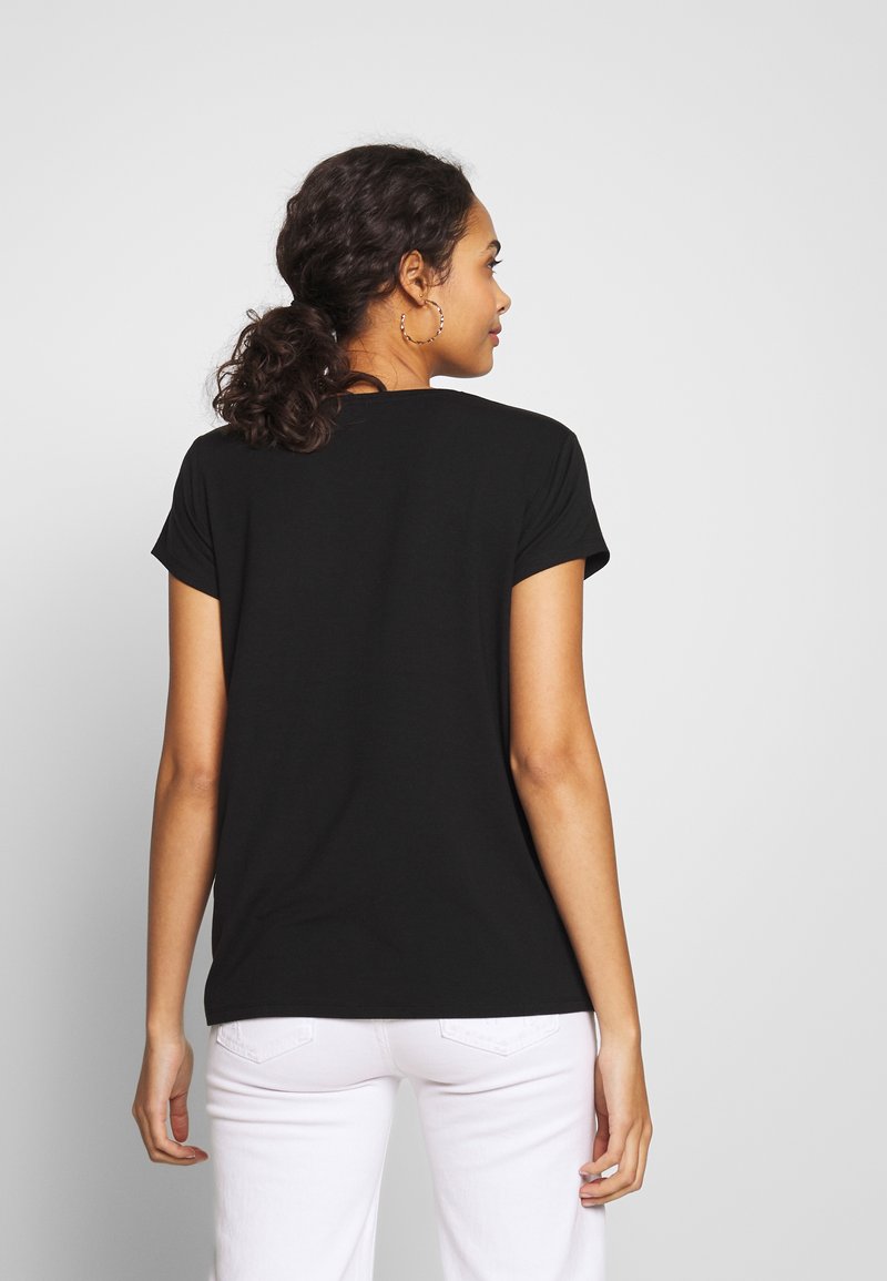 Damen T-Shirts | ONLY ONLGRACE T-Shirt basic black/schwarz - AZ34600 Damen T-Shirts | ONLY ONLGRACE T-Shirt basic black/schwarz - AZ34600