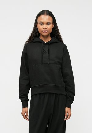 RELAXED PREMIUM EMBLEM - Collegepaita - black