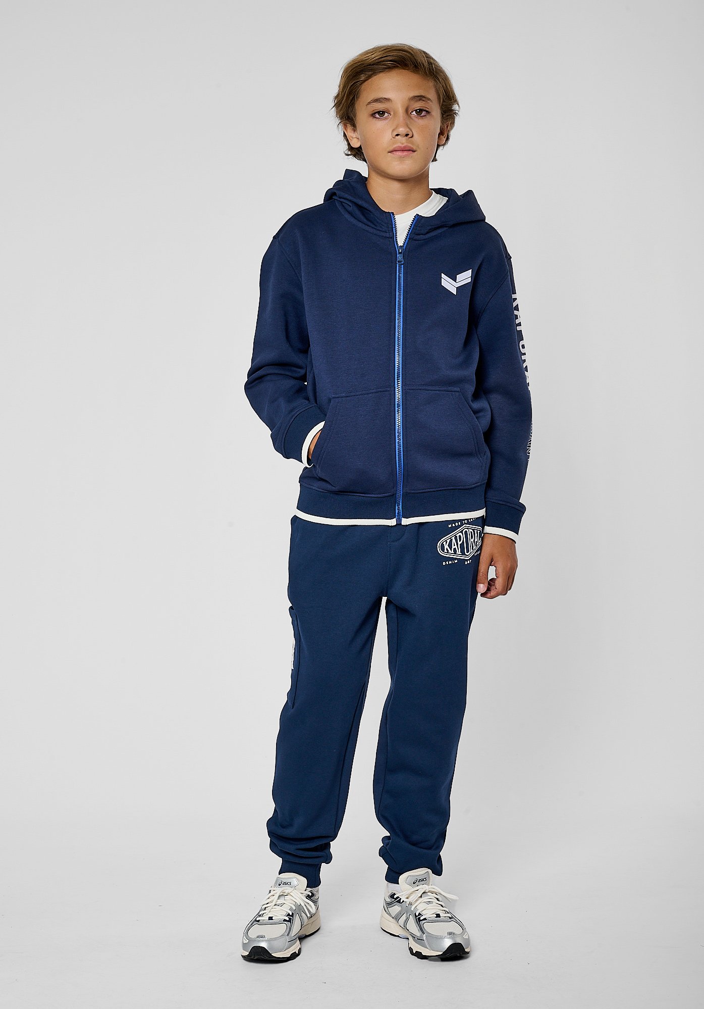 Slazenger Sweat à capuche zippé pour garçon