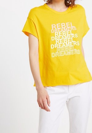 T-shirt imprimé - orange