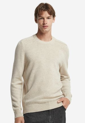 ULTRASOFT ROUND NECK - Trui - natural