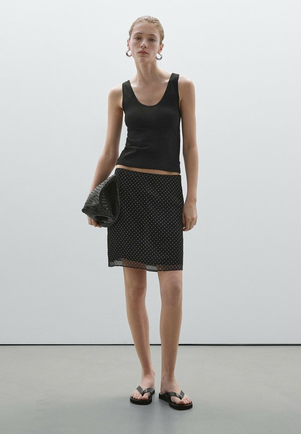 POLKA DOT - Mini skirt