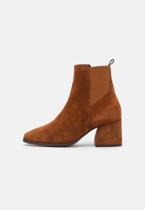 Bottines - cognac