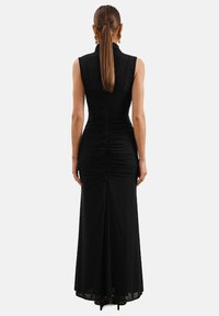 Reiss DANIELLA RUCHED - Maksi garuma kleita - black