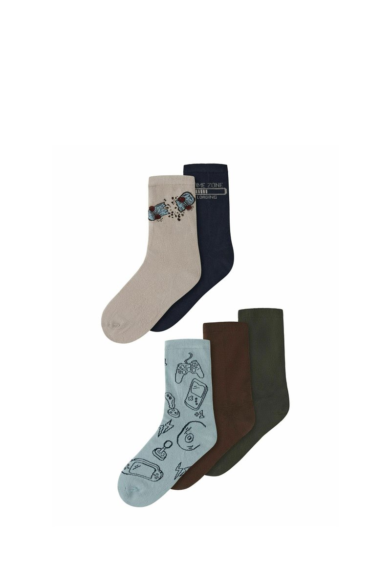 Name it NKMVAKS 5 PACK - Socks - turquoise/dark blue - Zalando.ie