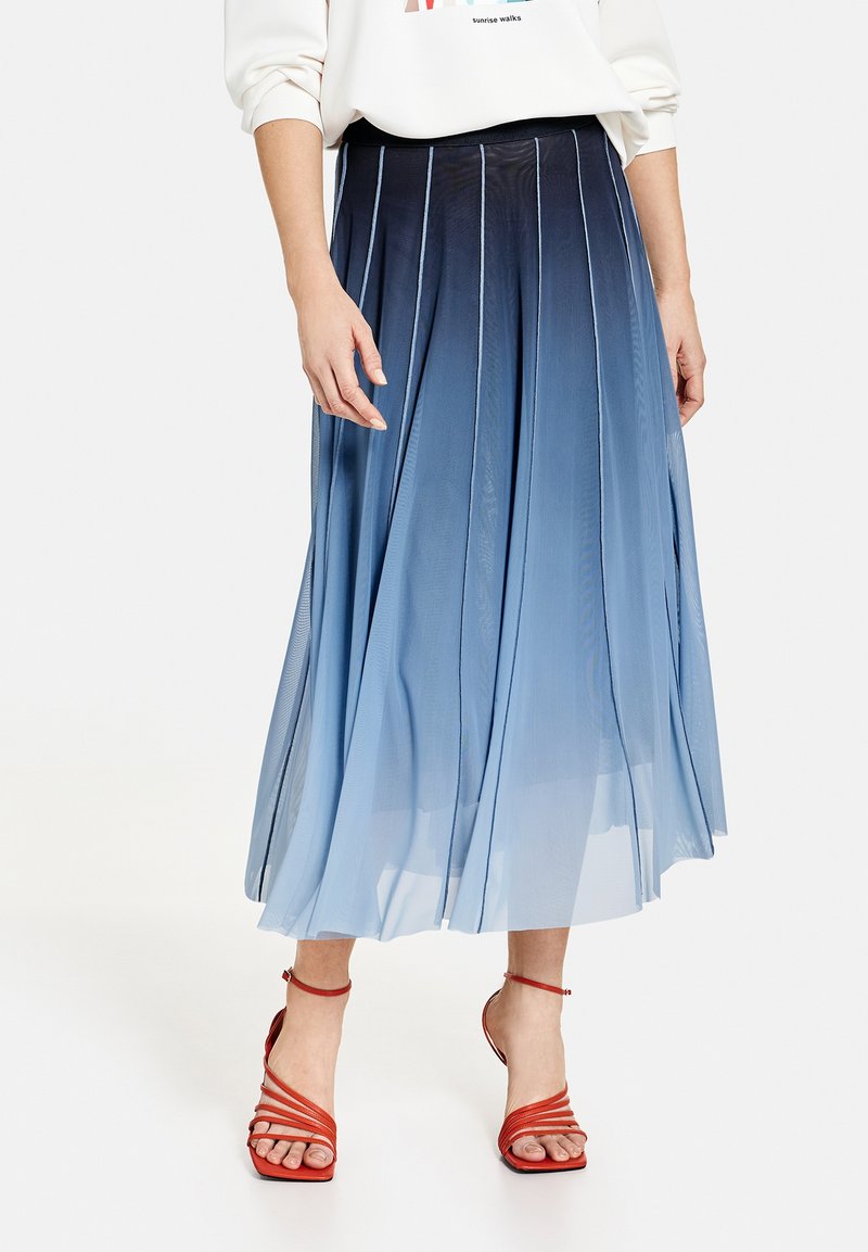 Damen Jeansröcke | Taifun A-Linien-Rockmarine gemustert/hellblau - YP57324 Damen Jeansröcke | Taifun A-Linien-Rockmarine gemustert/hellblau - YP57324