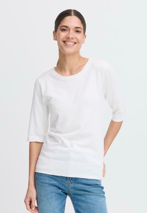 SARA - Blúzka - blanc de blanc