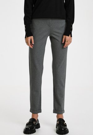 CAROKB SLIM  - Pantalon classique - opal gray melange