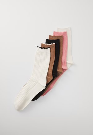 ONLINE COMFORT STRUCTURED 6 PACK - Zoknik - egret