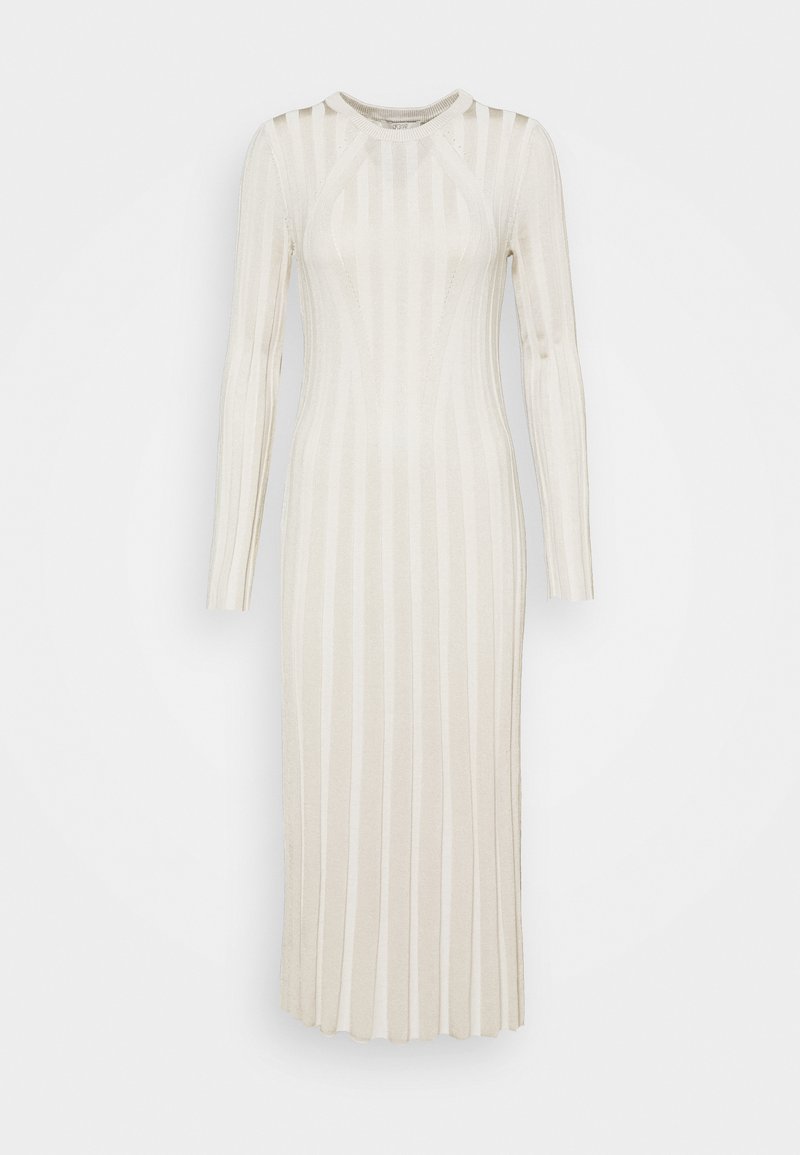 House of Dagmar Gebreide jurk crème House of Dagmar Gebreide jurk crème