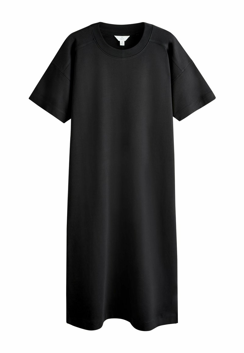 THE SET REGULAR FIT - 2 PACK SHORT SLEEVE - Vestito casual - black ...