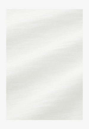 Minkšta balta medžiaga su subtilia tekstūra, rodanti lygią, šiek tiek švytinčią paviršių. Ideali įvairiems tekstilės panaudojimams.