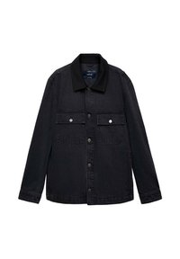 Denim jacket - black denim