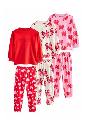 REGULAR FIT -  JOGGERS SET 3 PACK  - Pigiama - red bows hearts