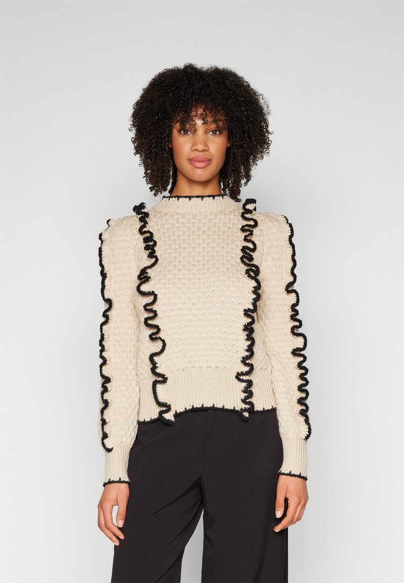 Object OBJYAA - Striktrje - sandshell/sand - Zalando.dk