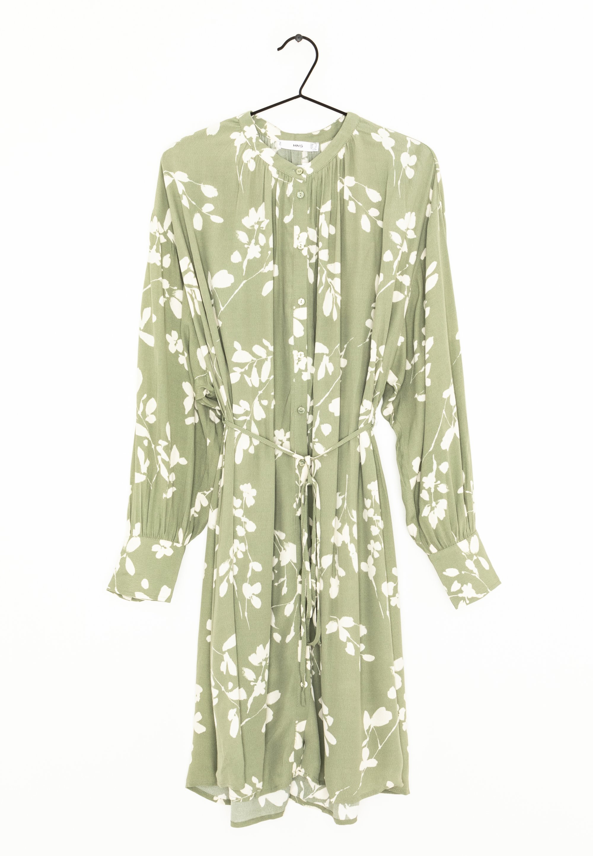 Mango Shirt dress - green - (Pre-owned) - Zalando.ie