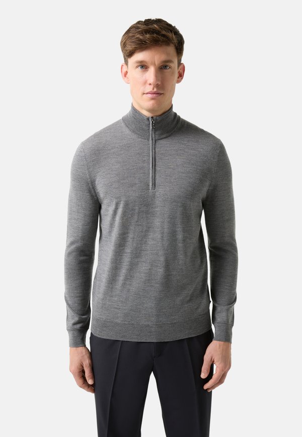 TROYER OURI - Strickpullover - grau