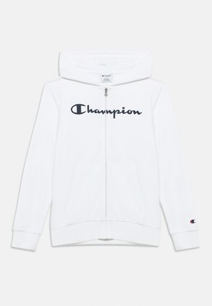 BASICS FULL ZIP - Sweater met rits - white
