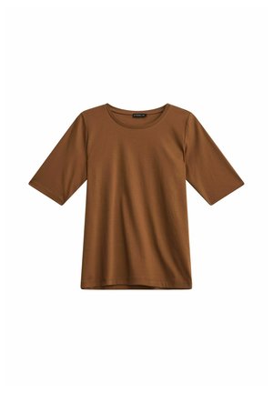 STOCKH LM, JENNIE PREMIUM TOP - T-shirt basic - toffee