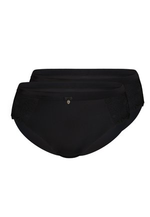 SENSUAL BEAUTY 2ER PACK - Slip - black