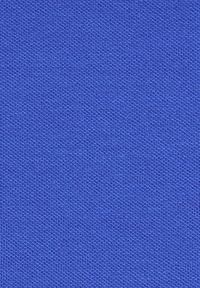 Texturierter blauer Stoff mit einem netzartigen Muster, das eine mittlere Webart und eine einheitliche Farbe aufweist. Geeignet für verschiedene Textilanwendungen.