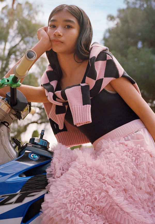 BLISS SKIRT - A-line skirt - rose quartz4