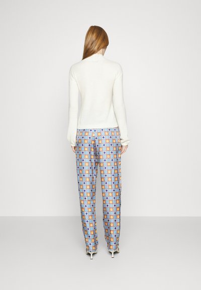 Lisou SALOME - Pantalon classique - sal-blupatwork