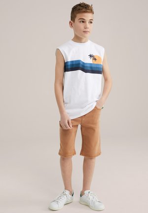 BLUE RIDGE - Jeansshorts - light brown