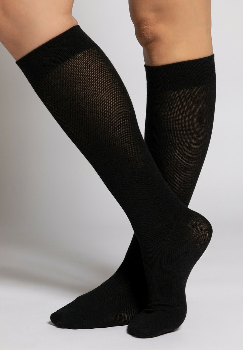 Ulla Popken Kniekousen - black