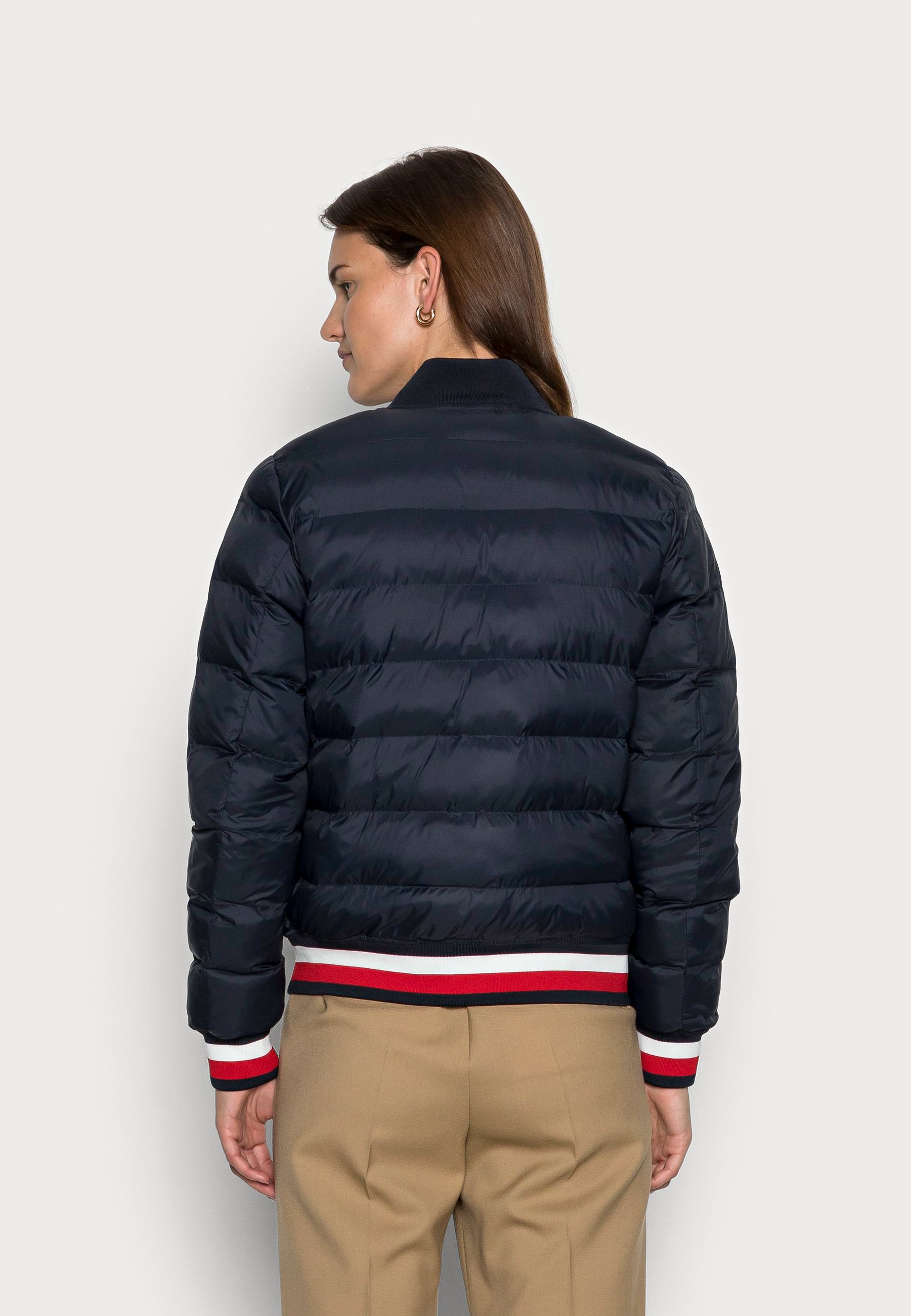 Tommy Hilfiger SORONA PADDED - Giubbotto Bomber - desert sky/blu scuro -  Zalando